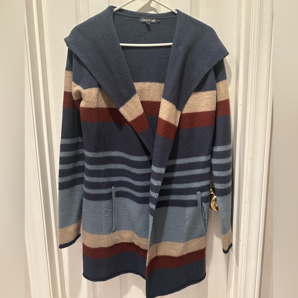 Toad&Co Navy Knit Top